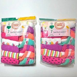 Two Pack for one price - Wonder Nation Girls Size 12 TWO PACK